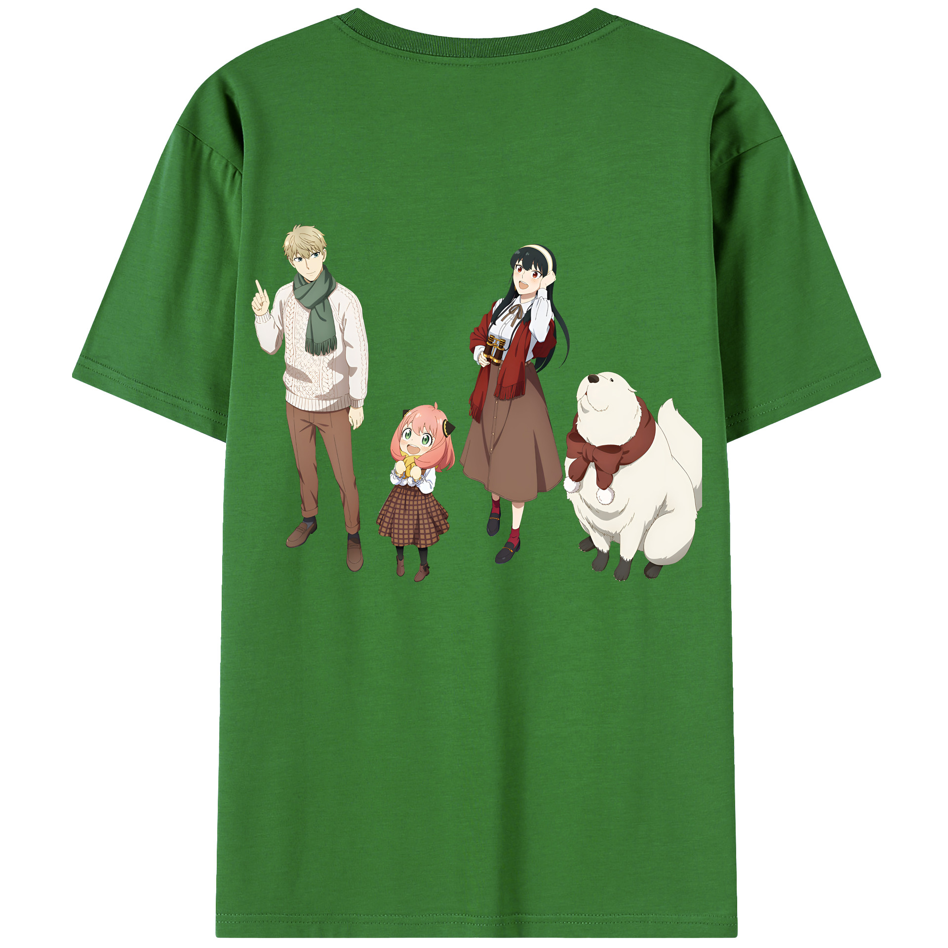 （画像用） SPY×FAMILY间谍家家酒 レディース半袖Tシャツ(バックプリント)